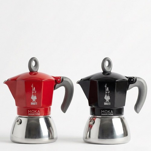 Bialetti moka induction rossa - moka,
