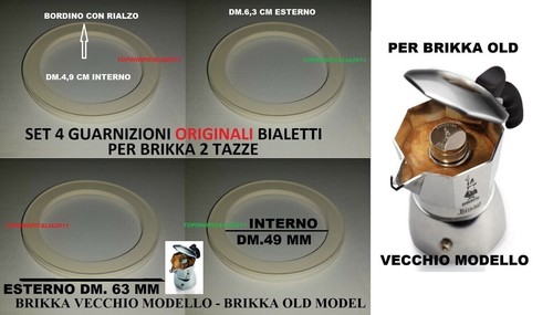 Bialetti guarnizioni brikka - bialetti,